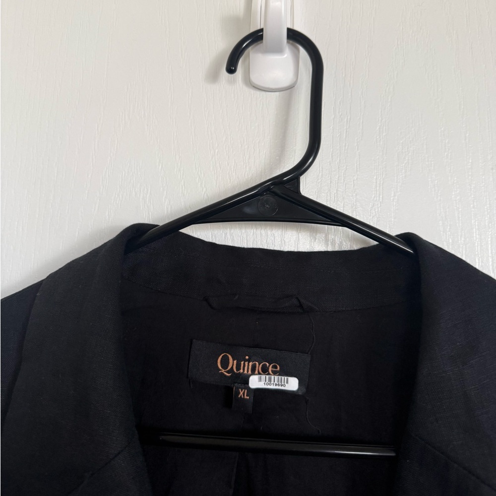 Quince Black Single-Button Blazer - Picture 5 of 5
